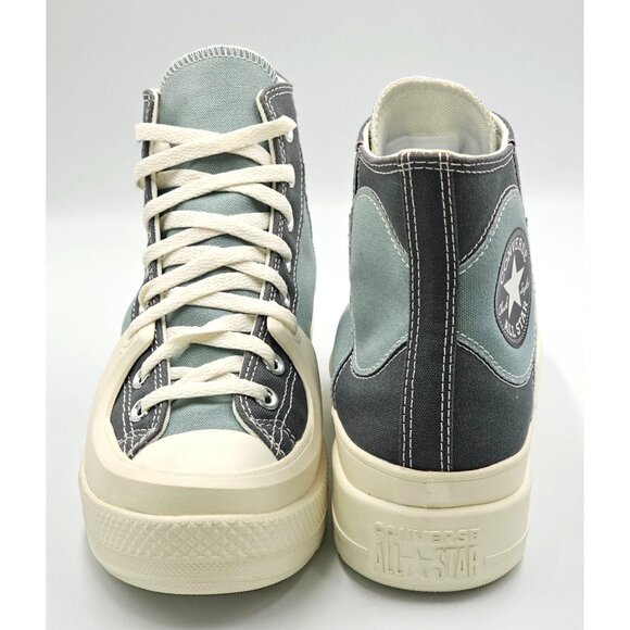 NWOB Converse Men's Blue Gray Color Block High-Top Sneakers Size 8 Wo's 9.5 2854 - Picture 3 of 16